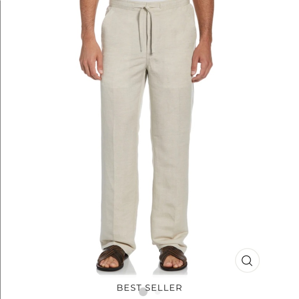 CUBAVERA NATURAL LINEN MENS PANTS